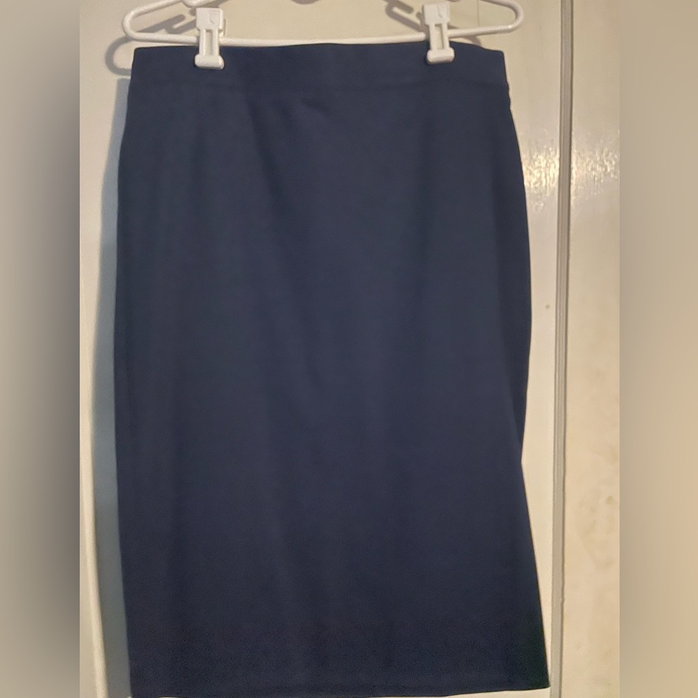 Womens faux wrap skirt